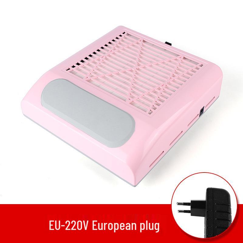 Adjustable Speed 80W Japanese Style Nail Vacuum Cleaner with Filter and Hand Pad
