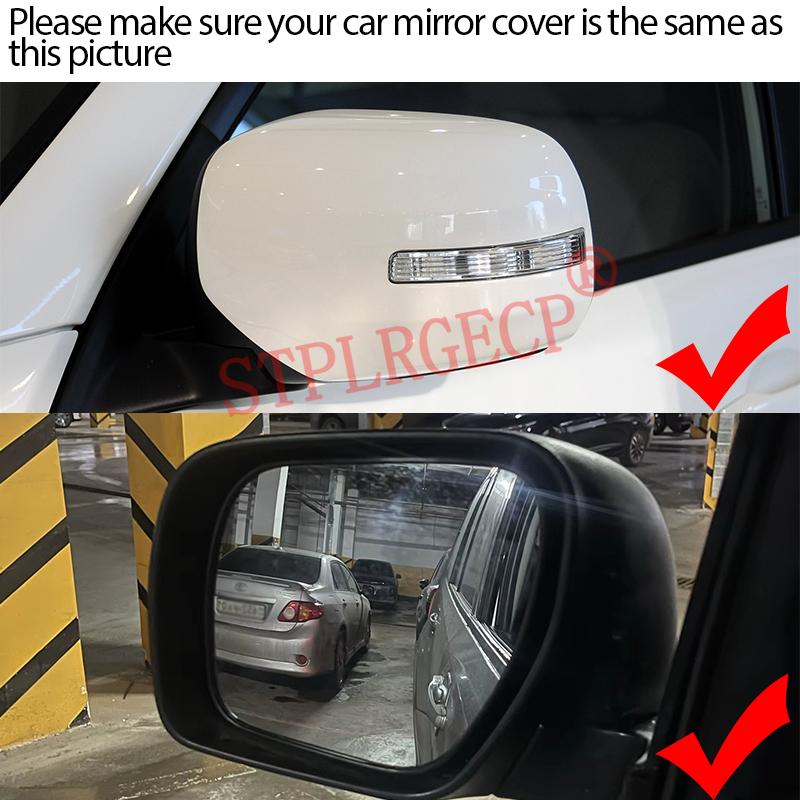 For Mitsubishi L200 Triton 05-15 Pajero Sport 08-17, Car Side Mirror, Left and Right Mirror Glass, Heated Plate LH RH