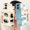 For Infinix GT 30 Pro X6873 Cute Cat Flower Cartoon Phone Case For Infinix GT30 Pro 5G Shockproof Soft Silicone Covers Bumpers