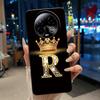 Black Case For BLU Bold K50 Soft Silicone Shockproof Protective Casing For BLU Bold K50 New Luxurious Crown Letter Back Cover