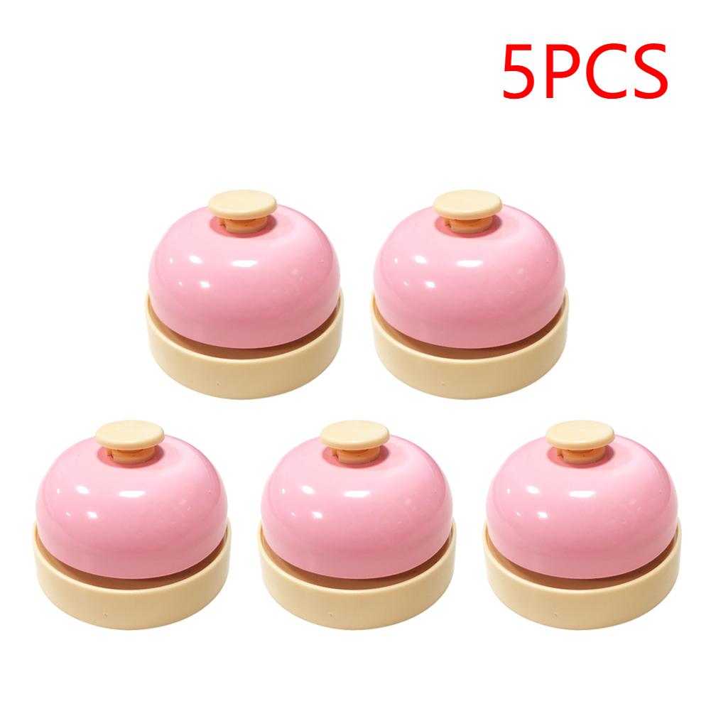 1-5pcs Cute Call Bell Guests Restaurant Order Bell Bar Counter Ringing Single Bell Dining Reception Table Summoning Child Toy