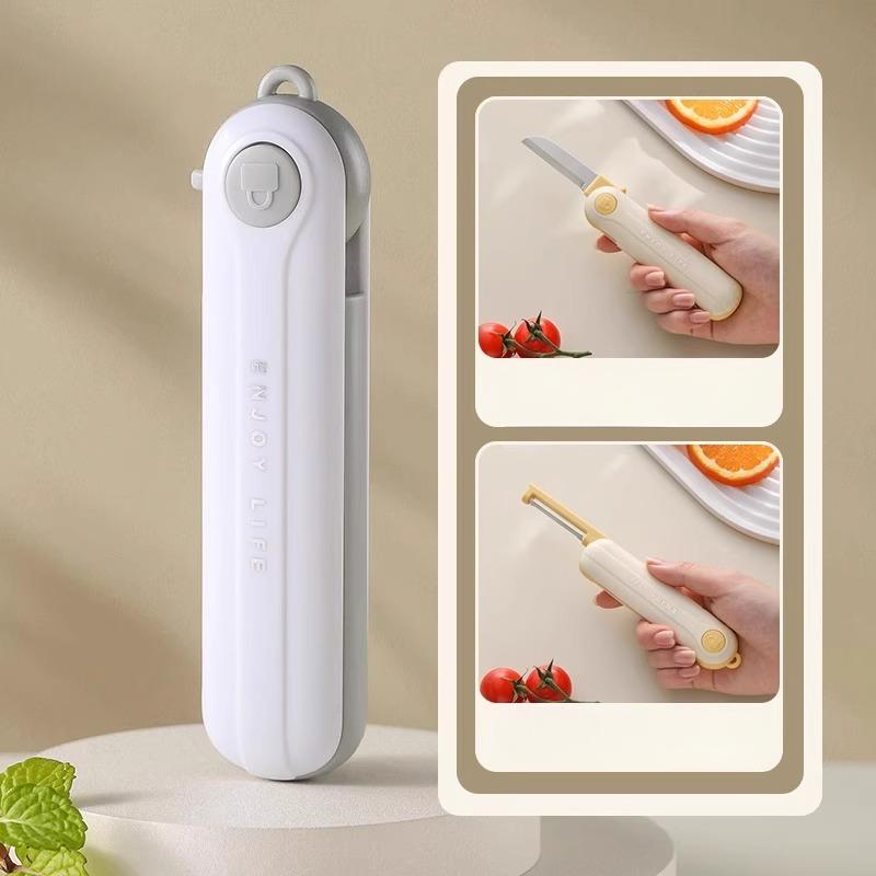 Fruit Peeler and Fruit Peeler Two-in-one Portable Multi-functional Peeler for Student Dormitories Household Apple Peeler