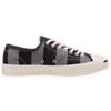 Converse Jack Purcell Open Smile Striped Simple Versatile Low-Top Canvas Shoes Unisex Sneakers Black Gray 167830C
