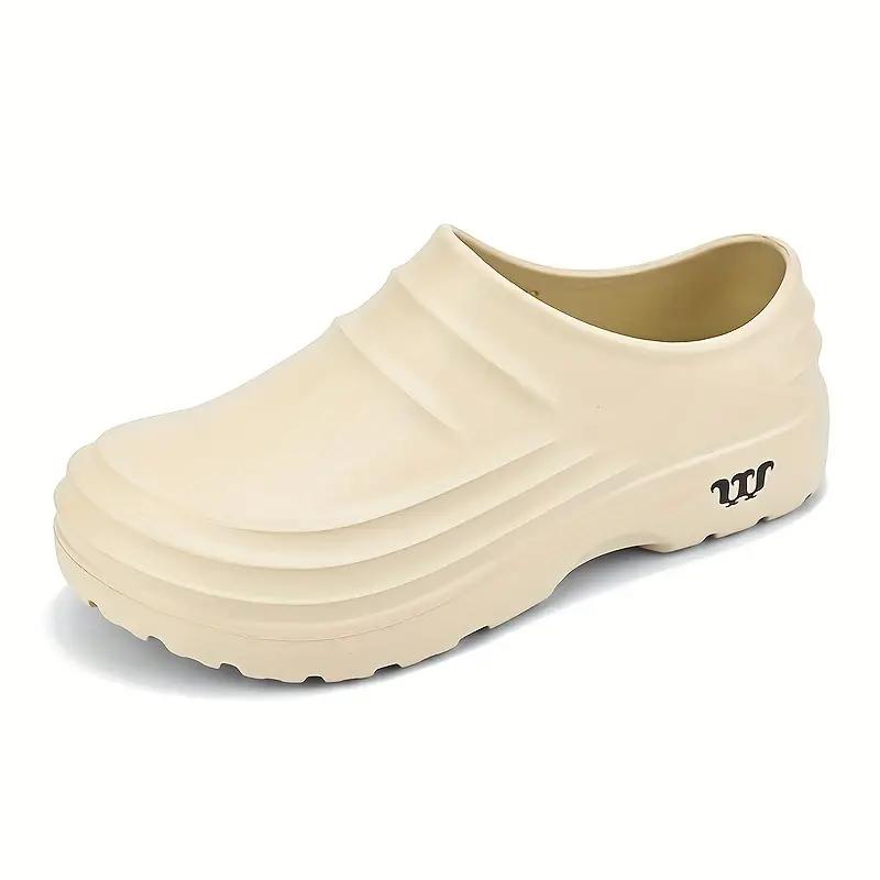 Slip Resistant Men's Chef Shoes for Kitchen and Restaurant Work - Oil Resistant and Comfortable Footwear