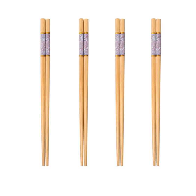 

Marble Pattern Anti-mold Bamboo Chopsticks