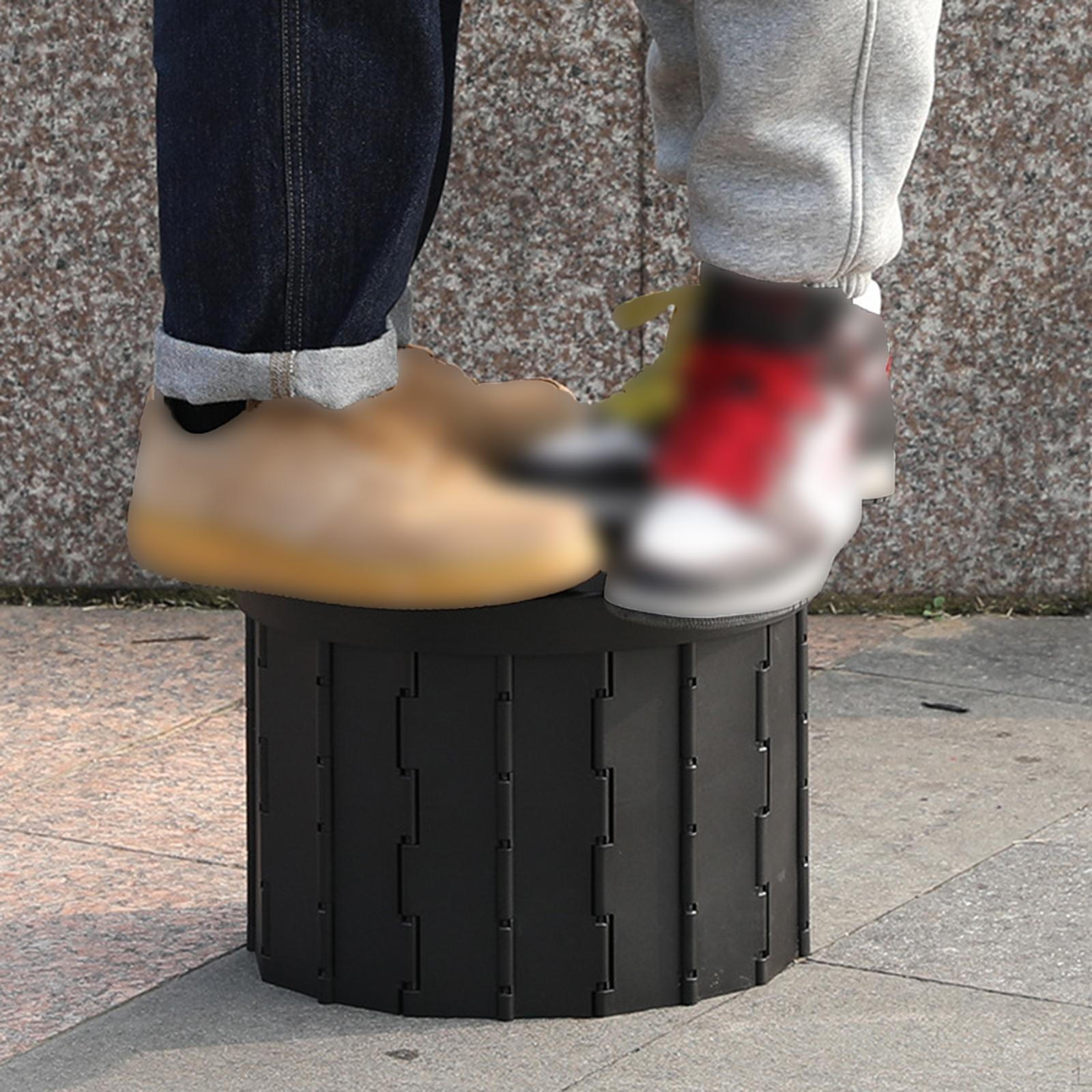 

Портативный туалет, походный туалет, складной дорожный многоцелевой горшок для взрослых и детей чёрный