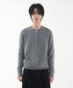 Leondi Fine Merino Wool Round Cardigan - Gray