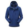 Unisex Winter Hooded Waterproof Windproof Three-in-One Mountaineering Jacket