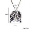 Necklace Retro Demon Bull God Bull Head Skull Men's Pendant
