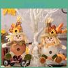 Unique Polyester Scarecrow Ornament For Thanksgiving Featuring Rustic Country Style