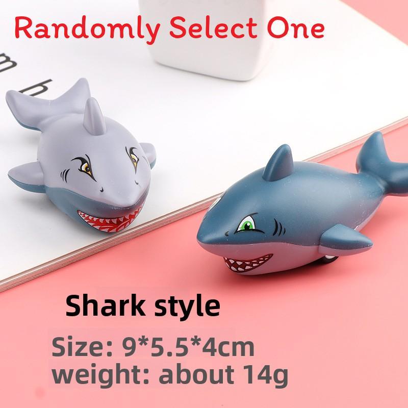 Marine Animal Dolphin Toy With Pull Back Mechanism For Kids Skills Learning