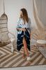 KAI Navy Blue Beach Cover-up