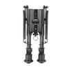 Carbon Fiber Tactical Telescopic Tripod Bipod, Foldable 6-9 Inch, Without Adapter