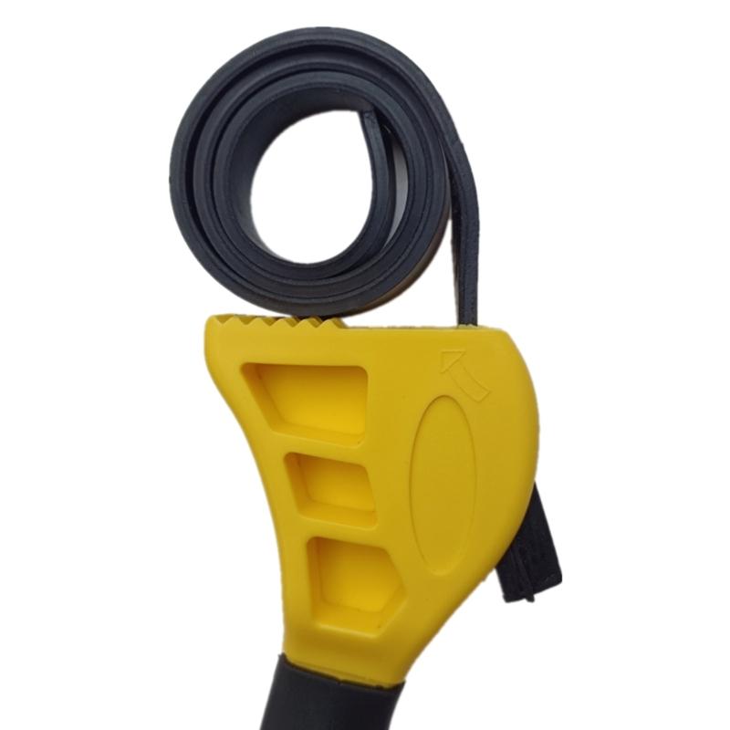 Heavy Duty Strap Wrench Not Slip Handle Tool Automotive Repair Tool for Various Size Of Pipe & Fasteners Reliable Tool