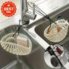 Escurridor de Fregadero Cesta Colgante Artefacto Fregadero de Cocina Trapo Esponja Lavaplatos Almacenamiento Estante Almacenamiento Grifo Sin Agujeros