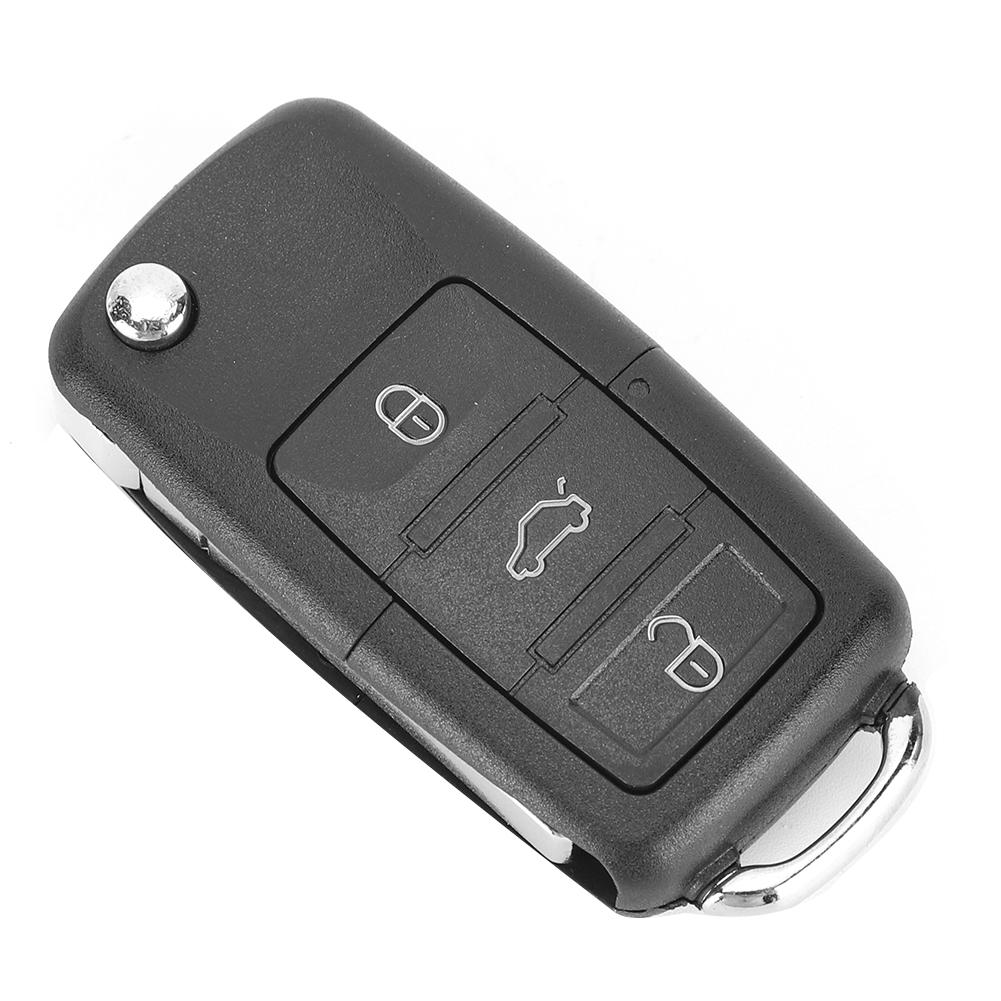 3 Button Folding Remote Flip Shell Key Fob Case Cover Fit for Bora 1995 2005