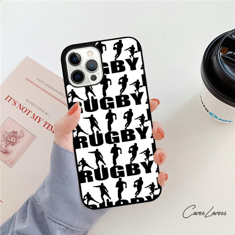 Rugby Football Sport Phone Case For Apple iPhone 17 Air 11 Pro Max Plus SE2020 Coque For iPhone 17 Air 14 15 16 13 12 Max Cover