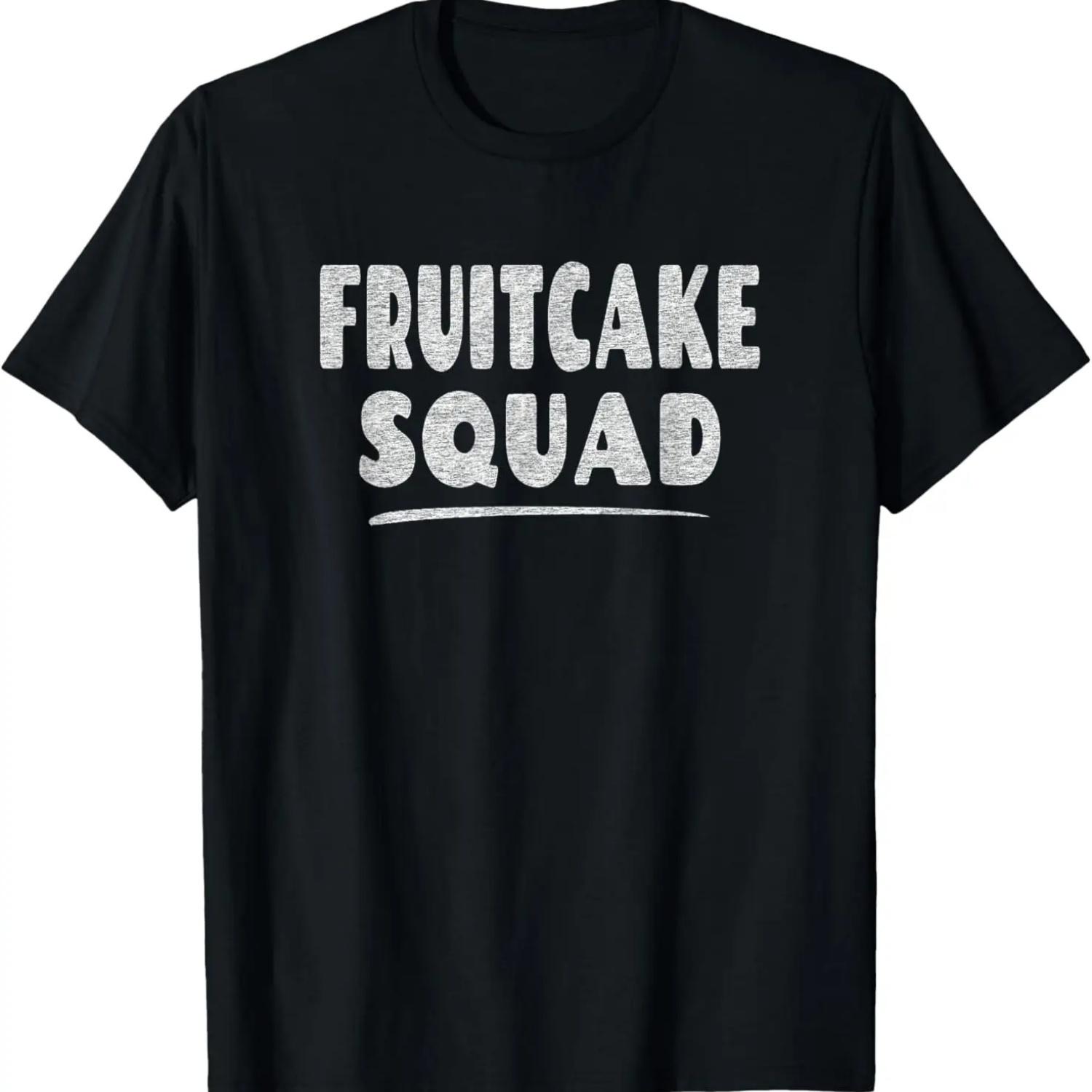 Fruitcake Squad - Christmas Food Lover T-Shirt S