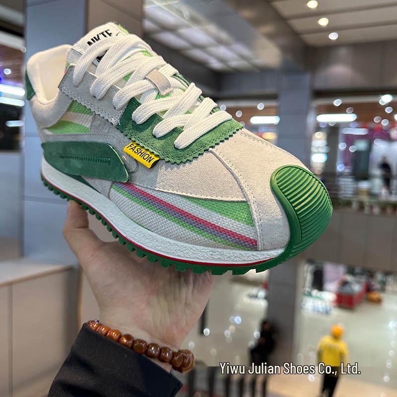 Tênis de Moda Masculino Verão 2025 Cano Baixo com Cadarço: Sapatos Casuais Confortáveis, Leves, Modernos e Simples