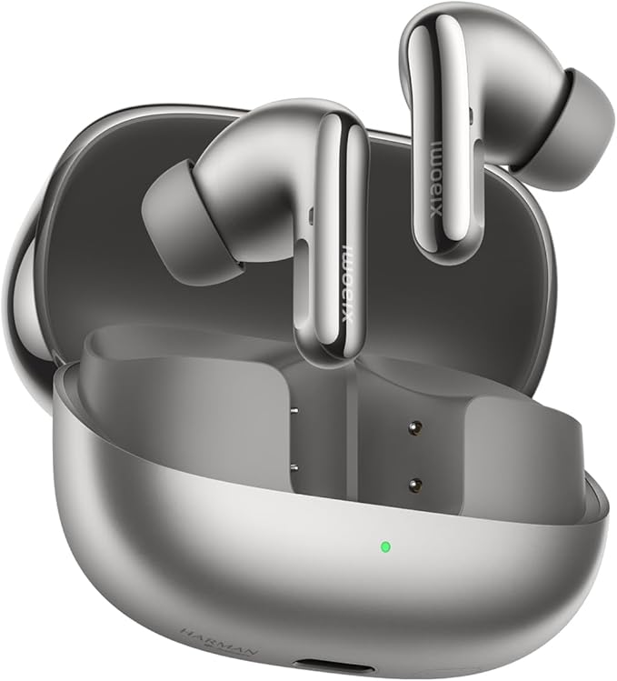 Xiaomi Buds 5 Pro Wireless Earbuds Wi-Fi Lossless Audio 4.2Mbps 55dB ANC 40H Playback App Support Recording