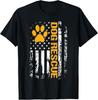Dog Rescue Shirt American Flag Dog Shelter Dog Adoption Gift Unisex T-Shirt