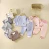 Children's Quilted Cotton Base Layer Set: Cozy Autumn & Winter Outfit for Infants & Toddlers