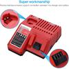 Powerextra 18V Replacement Rapid Charger for Milwaukee M12 & for M18, Compatible with