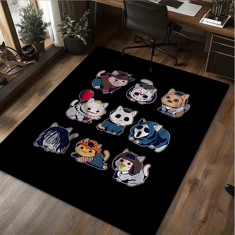 Horror Characters Home Decorative Rugs Office Carpets Room Mats Computer Chair Rug Festival Gifts