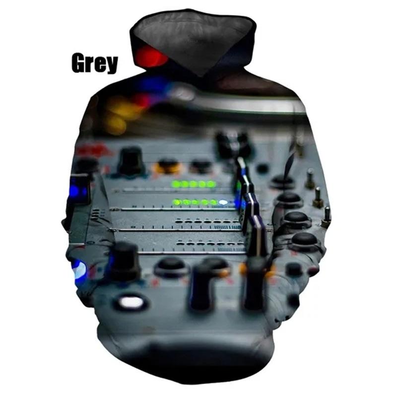 

Новые модные 3D-принты с рисунком DJ, толстовки для женщин, повседневные свитера, толстовки, топы, женская уличная одежда, большие толстовки с капюшоном Ropa Hombre 6XL