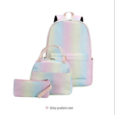 Zaino Impermeabile per Studenti con Gradiente Arcobaleno