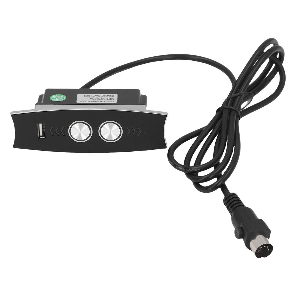 Contrôleur de Fauteuil Inclinable Électrique Chargement USB Rétroéclairage LED 5 Broches Commande Manuelle pour Canapé Électrique pour Fauteuil Électrique à Relève-Personne