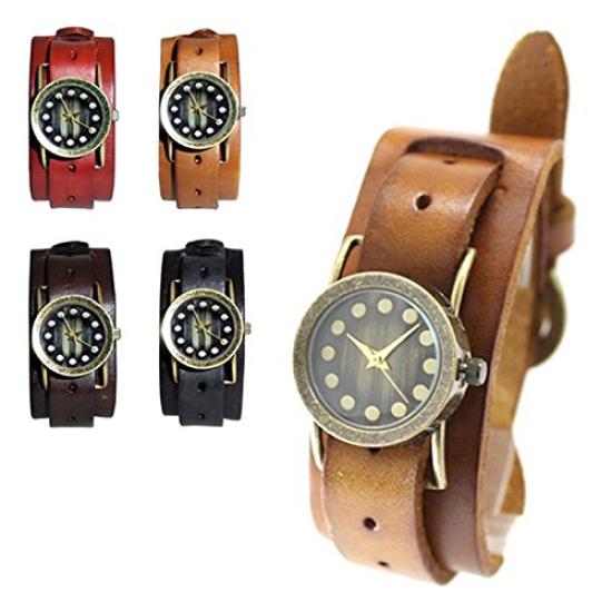 

HAND MADE belt watch 003 (red)