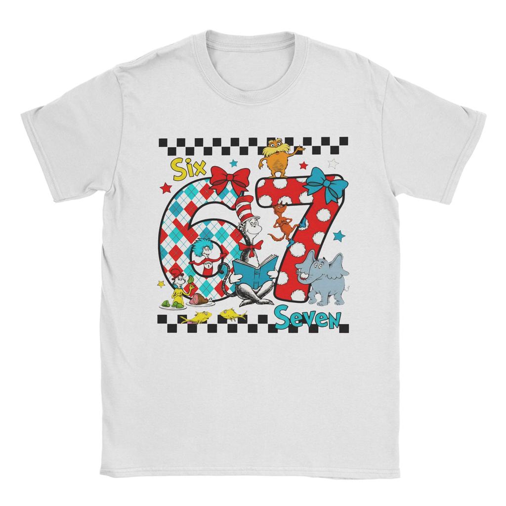 Unisex Women Graphic Printed Cartoon Thing 1 Thing 2 Buddies reading day  Tee T Shirt Cotton  Tshirts Clothes