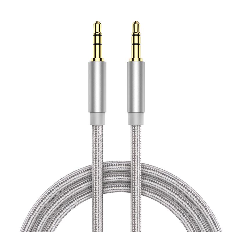 Cable auxiliar Jack de 3,5mm, Cable de Audio, conector Jack de 3,5mm, Cable de altavoz para Samsung, Xiaomi, Redmi, JBL, auriculares, Cable auxiliar para coche, Cable de auriculares