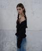 POETO New Melts Cardigan Set - Black