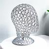 Metal Mannequin Head Wig Stand Headdress Display Stand Iron Texture Suitable for Displaying Wigs Hats Caps and Headdress