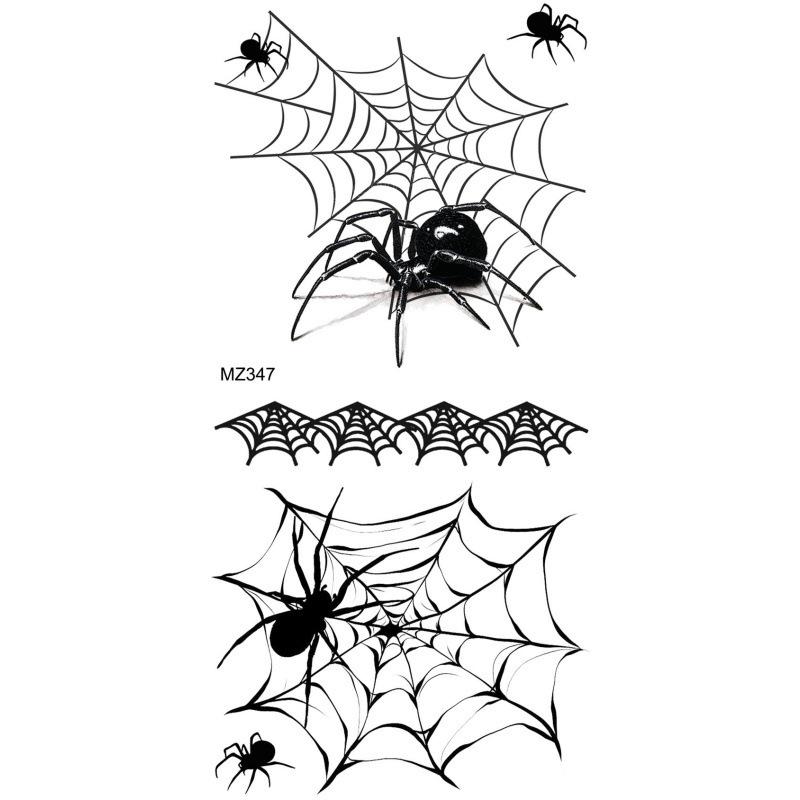 Cross-border Halloween Spider Arm Temporary Tattoo Sticker
