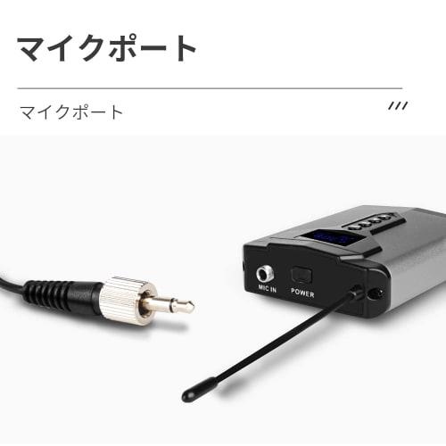 Depusheng Wireless Dual Bodypack USB Receiver Lavalier Microphone Headphone Mic Receiver Transmitter USB Interface for Computer Notebook Video Confere