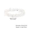 Multi Color Irregular Natural Crystal Beads Bracelets for Women Handmade Elastic Rope Chain Bracelet Bohemia Summer Jewelry Gift