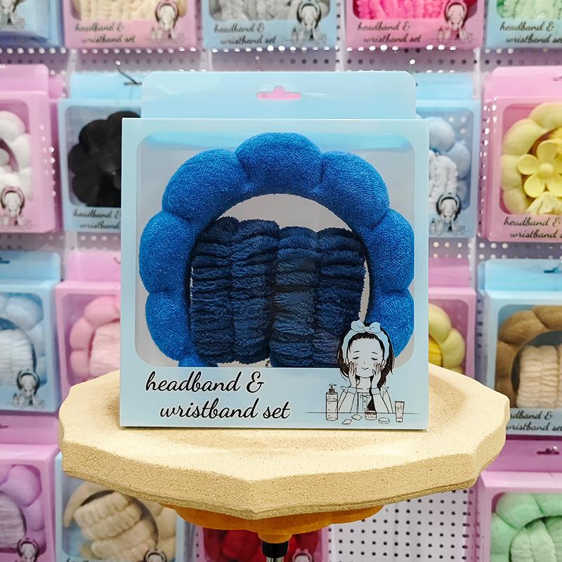 

Облачная Повязка для Волос Красота Йога Бандитская Повязка на Голову Спонж для Умывания Повязка для Волос Повязка для Волос Подарочная Коробка