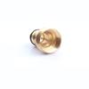 Versatile Gold Brass Hose Connector Perfect For Kitchen Tap And Various Watering Needs