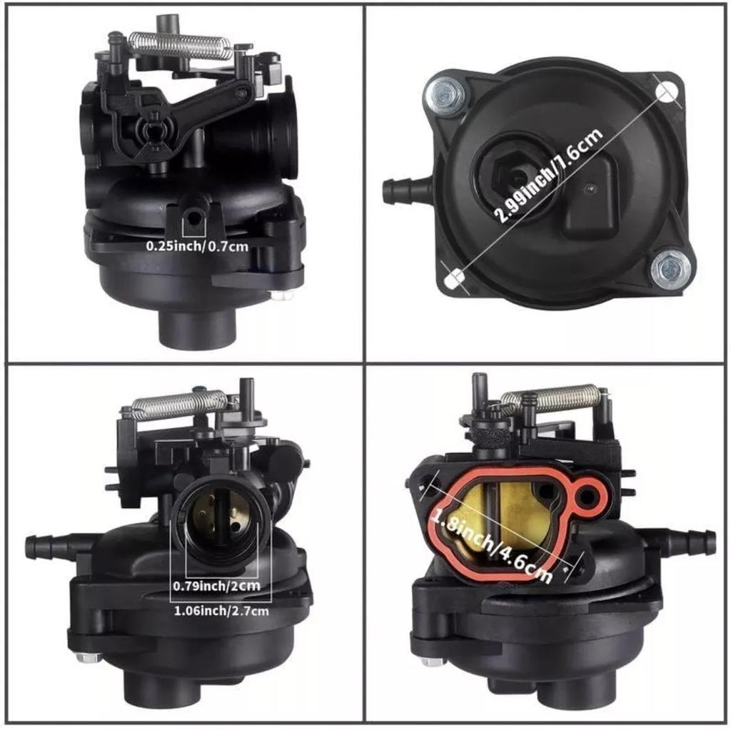 799584 Carburetor Kit with Air Filter for Briggs & Stratton 09P702-0145-F1 09P702-0098-F1 550Ex 625Ex 725Exi 140Cc Engine Carb