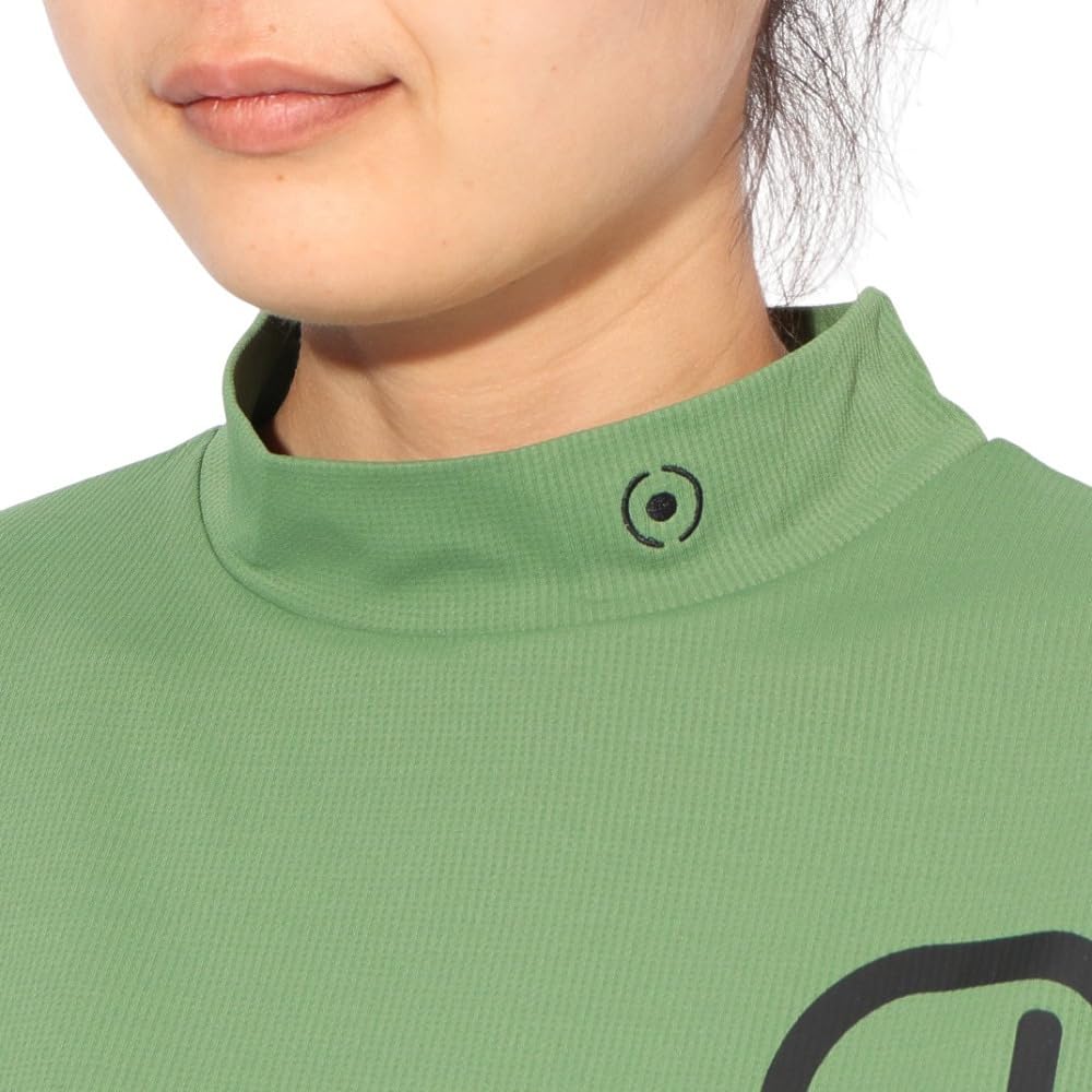 [Pin Apparel] Women's Short-sleeved High-neck Shirt (one-point Logo)  Golf Innerwear  622-5167202 180Khaki LL