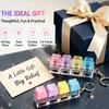 NEW Keyboard Keychain Fidget Toy, Crystal Clicker Sensory Toy for Stress Relief, Keyboard Keychain Fidget Gadget for Adults Kids