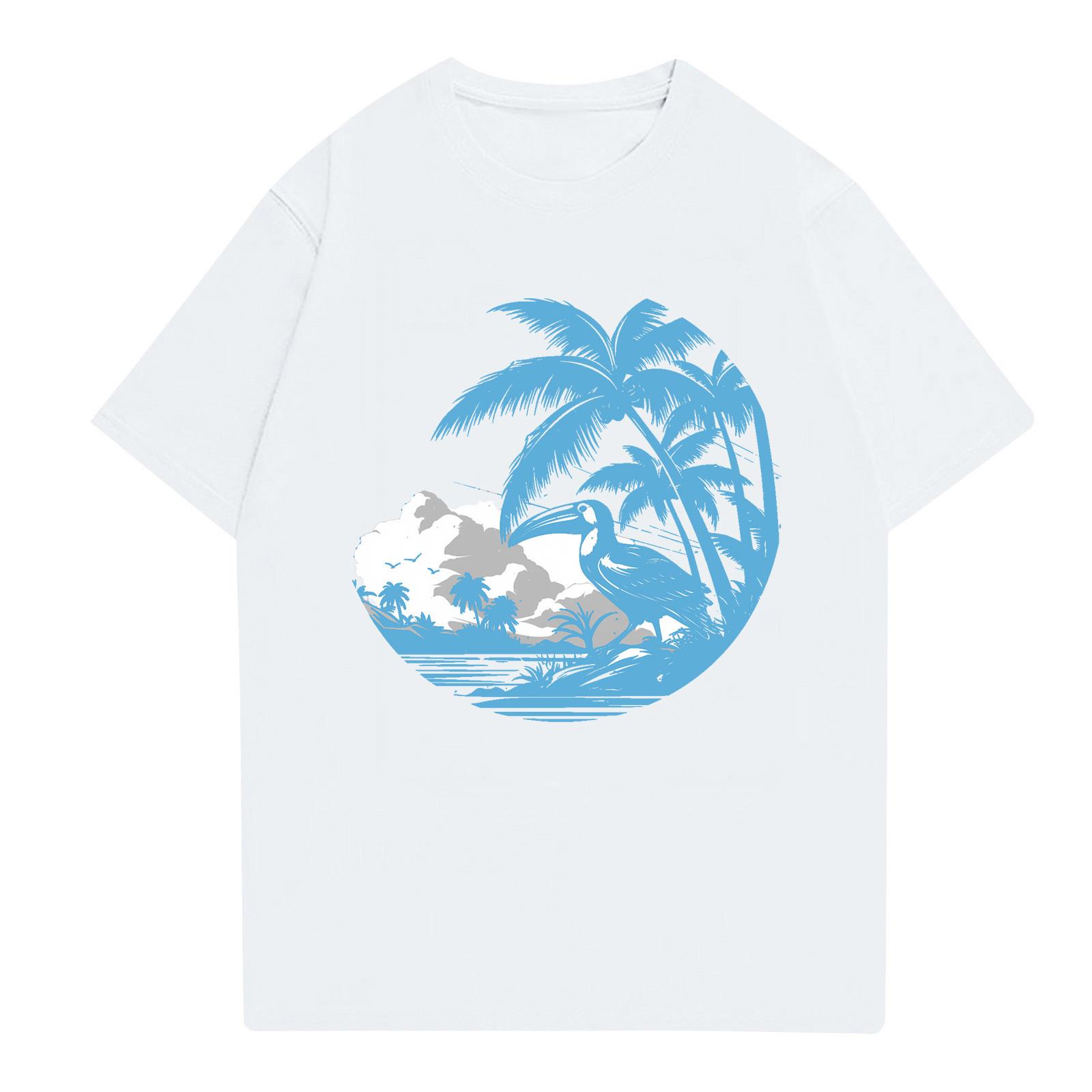 

Мужская рубашка с воротником-стойкой и коротким рукавом, свободная рубашка для отдыха и отдыха, мужская XL белый