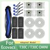 Fit For Ecovacs Deebot T30C / T30C OMNI Parts Main Roller Side Brush Filter Mop Cloth Dust Bag