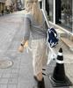 Lotsyou Nostalgia Canvas Backpack Navy