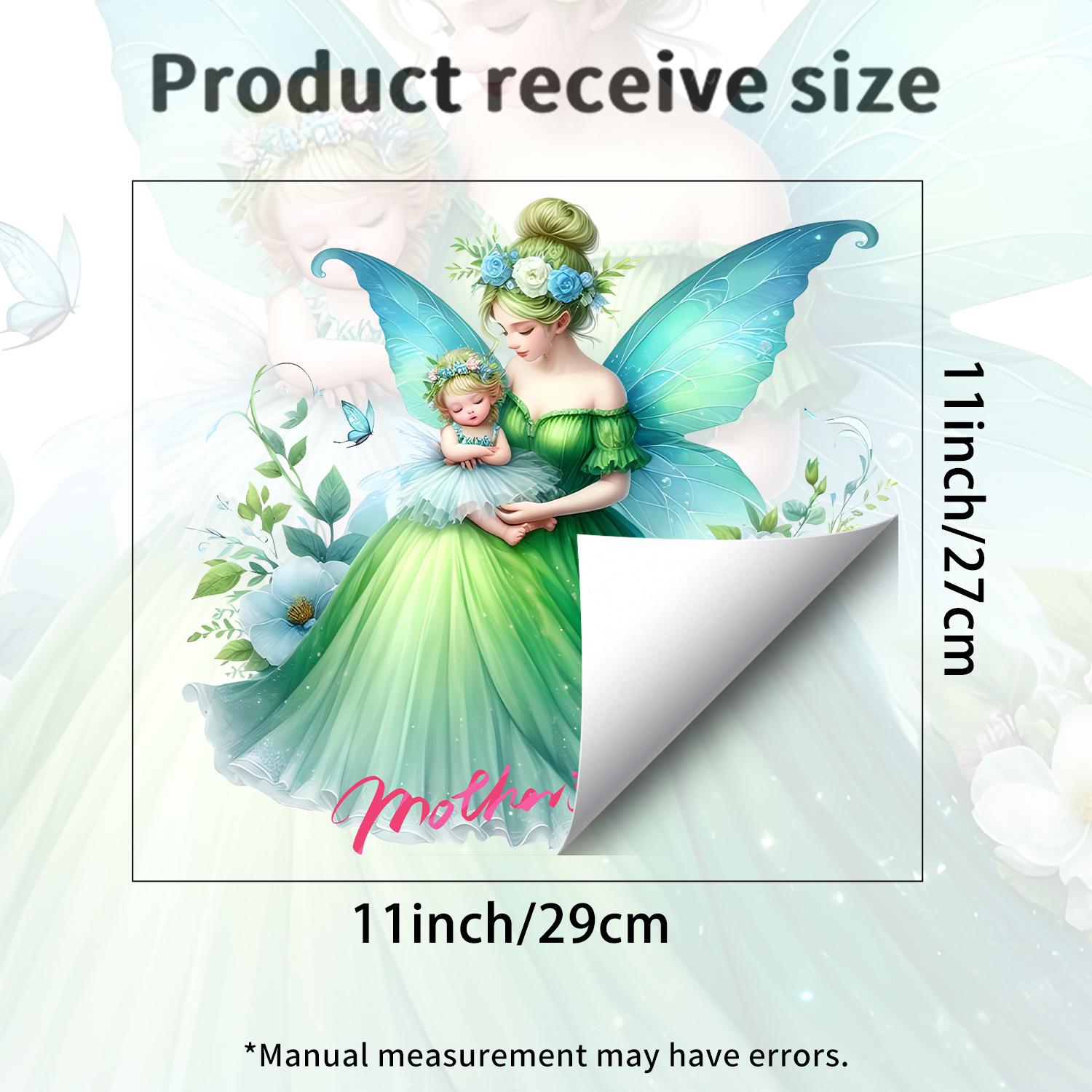 

Mother s Day Themed Fairy Flower Window Stickers for The Bedroom, Entrance Hall, Living Room and Other Spaces JDT-A511
