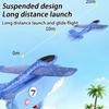 Kids Airplane Launcher Toy Gun Set Foam Plane Catapult Outdoor Backyard Interactive Game Easy To Operate Birthday Party