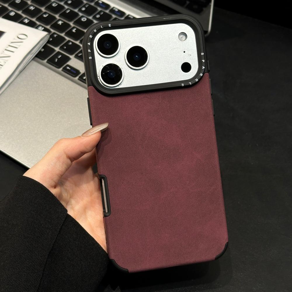 

Silicone Soft Suede Leather Case For iPhone 13 14 15 16 17 Pro Max Camera Protection Thickened Bumper Shockproof Cover iPhone 13